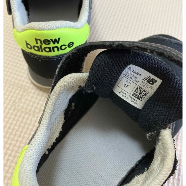 New Balance(ニューバランス)のニューバランス 17cm キッズ/ベビー/マタニティのキッズ靴/シューズ(15cm~)(スニーカー)の商品写真