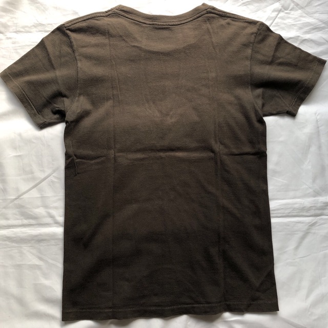 STIFF(スティッフ)の【古着】STIFF ブラウン プリントTシャツ メンズのトップス(Tシャツ/カットソー(半袖/袖なし))の商品写真