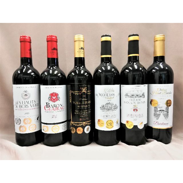 ５冠金賞含む ボルドー金賞受賞赤ワイン12本セット - ワイン