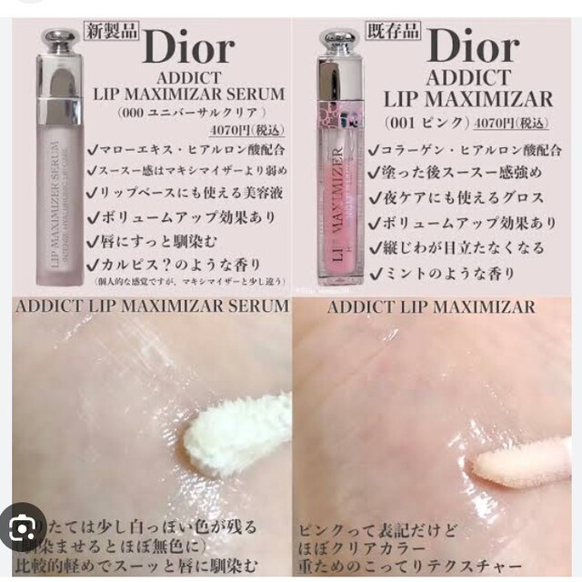 Christian Dior(クリスチャンディオール)のdior マキシマイザーセラム コスメ/美容のベースメイク/化粧品(リップグロス)の商品写真