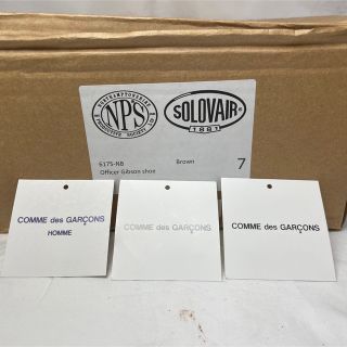COMME des GARCONS - 【希少】NPS × コムデギャルソンオム 20SS 英国製