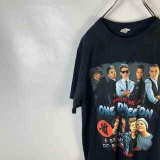 ジャージーズ(JERZEES)のC977 ジャージーズ　ビッグプリント　バックプリント　S 黒　半袖Tシャツ(Tシャツ/カットソー(半袖/袖なし))