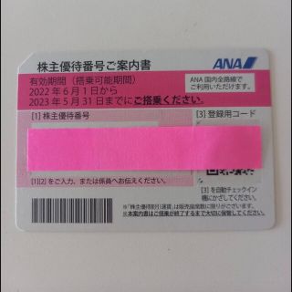 エーエヌエー(ゼンニッポンクウユ)(ANA(全日本空輸))のANA　株主優待券(その他)