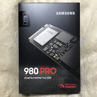 サムスン Samsung SSD 980 1TB M.2 NVMe MZ-V8V