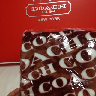 コーチ(COACH)の新品未開封☆COACH☆ブランケット(マフラー/ショール)