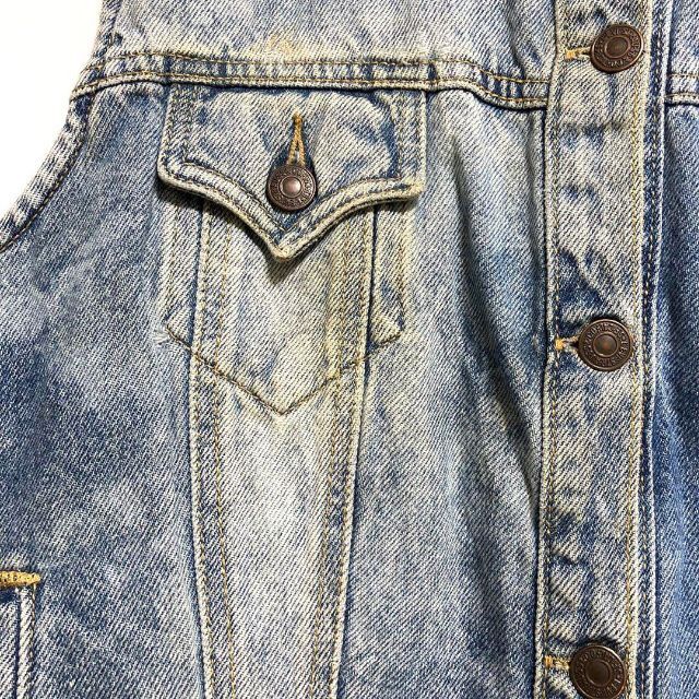 Levi's(リーバイス)のレア◎Revi's◎Vintage◎デニムベスト◎青◎雰囲気抜群◎唯一無二◎着回 メンズのトップス(ベスト)の商品写真