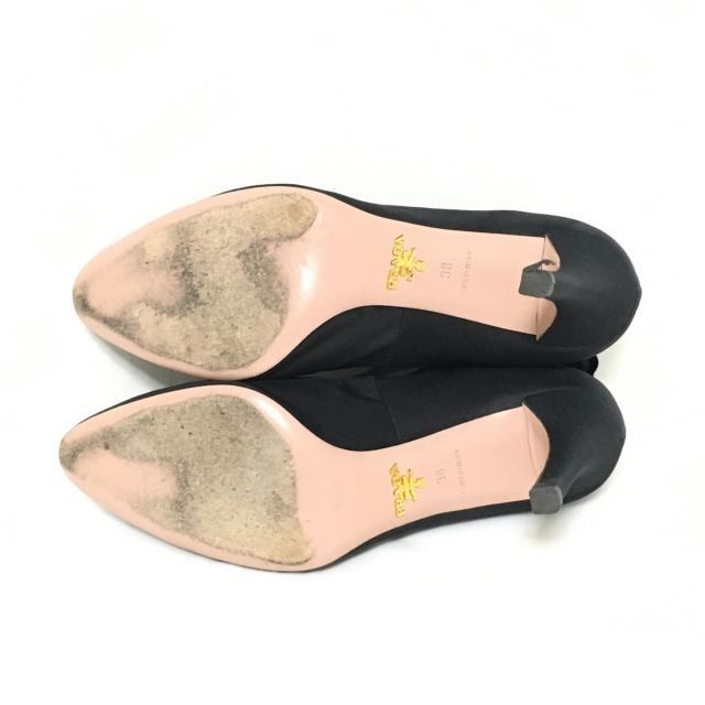 PRADA - プラダ パンプス 38 レディース - 黒の通販 by ブランディア