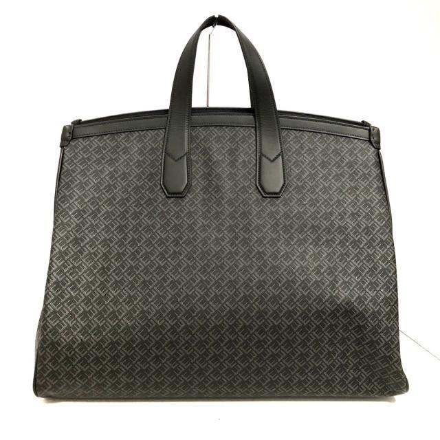 ダンヒル ハンドバッグ美品 - 黒×グレー-