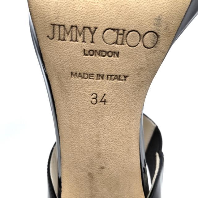 JIMMY CHOO(ジミーチュウ)のジミーチュウ パンプス 34 レディース - 黒 レディースの靴/シューズ(ハイヒール/パンプス)の商品写真