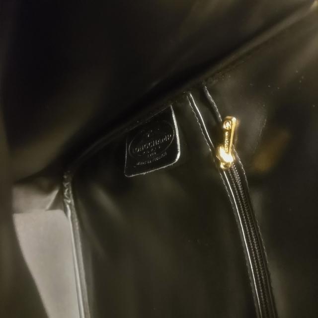 LONGCHAMP(ロンシャン)のロンシャン トートバッグ ロゾ 黒 レザー レディースのバッグ(トートバッグ)の商品写真