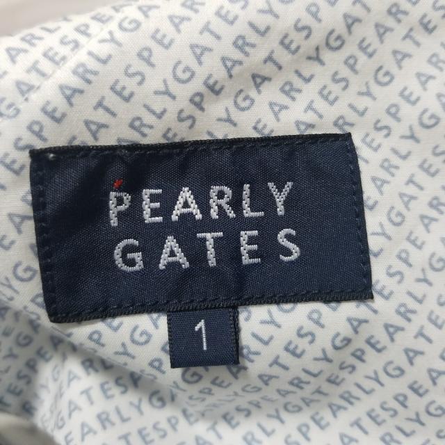 PEARLY GATES(パーリーゲイツ)のパーリーゲイツ パンツ サイズ1 S - 白 レディースのパンツ(その他)の商品写真
