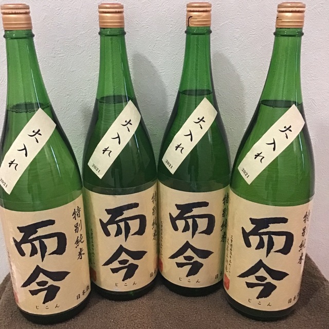 而今 特別純米火入れ 1800ml 合計4本