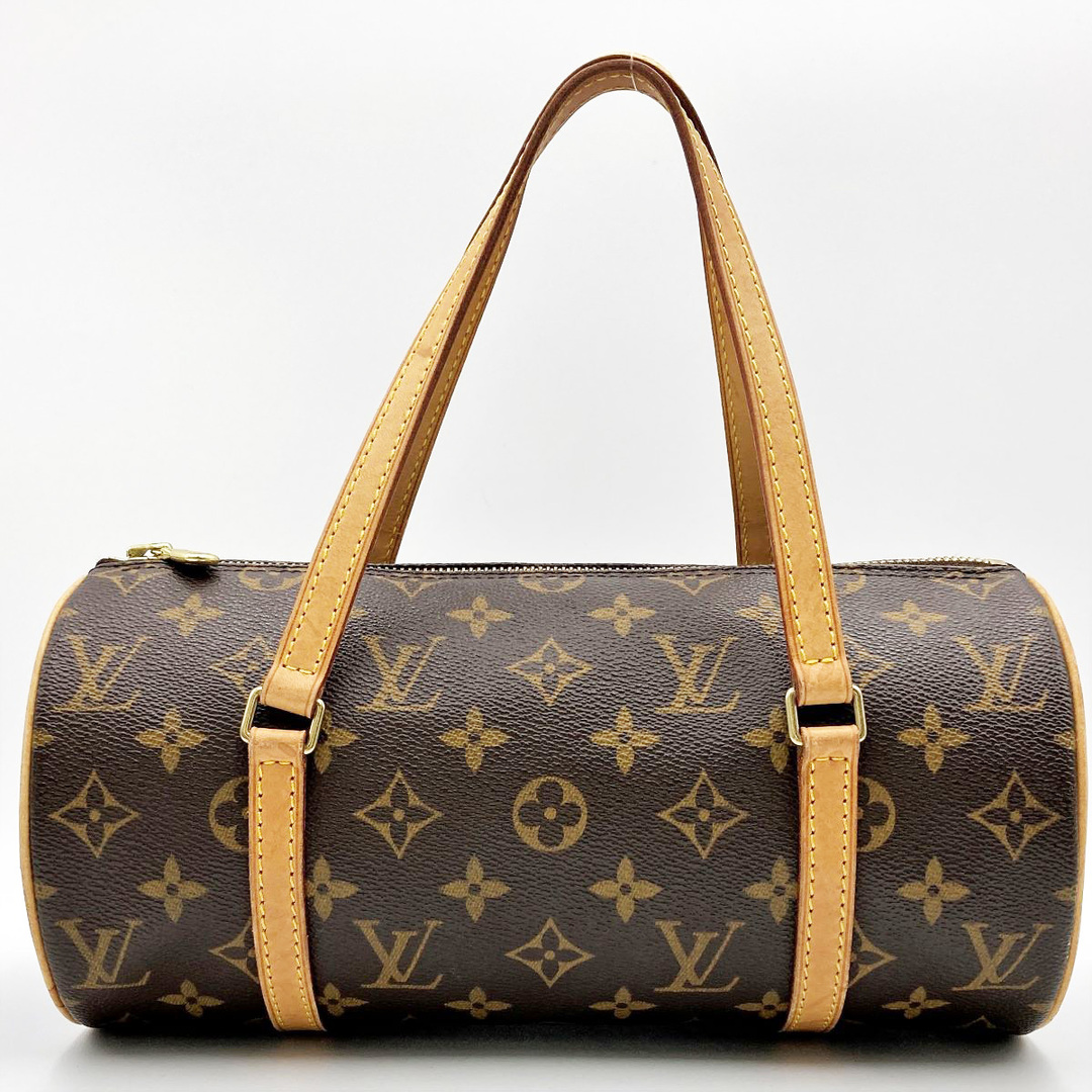 LOUIS VUITTON ルイ・ヴィトン パピヨン30 モノグラム ハンドバッグ ショルダーバッグ バッグ ブラウン PVC M51385 レディース