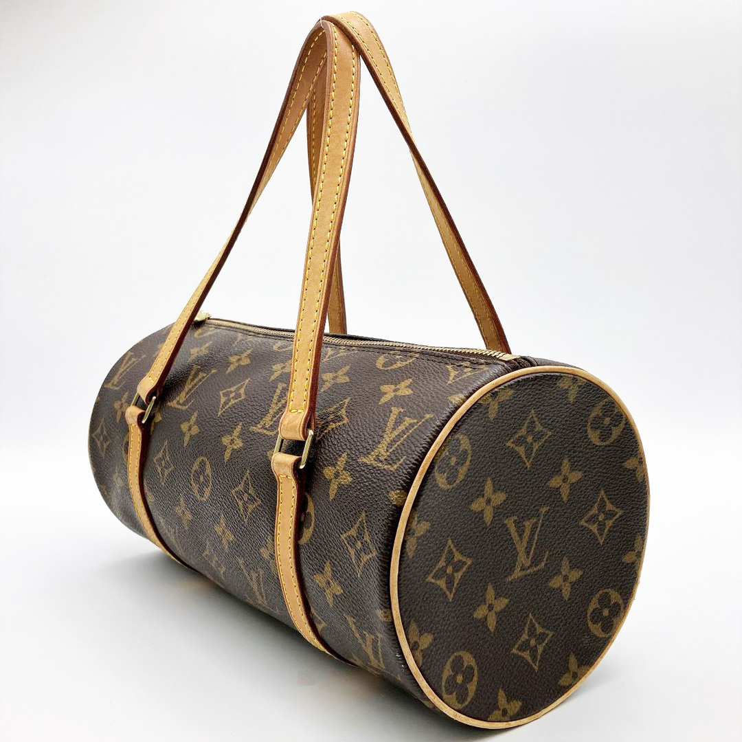 LOUIS VUITTON ルイ・ヴィトン パピヨン30 モノグラム ハンドバッグ ショルダーバッグ バッグ ブラウン PVC M51385 レディース