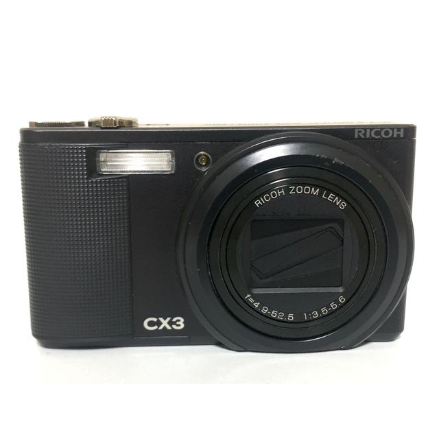 RICOH(リコー)のRICOH リコー CX3 コンパクトデジタルカメラ バッテリーチャージャー付き スマホ/家電/カメラのカメラ(コンパクトデジタルカメラ)の商品写真