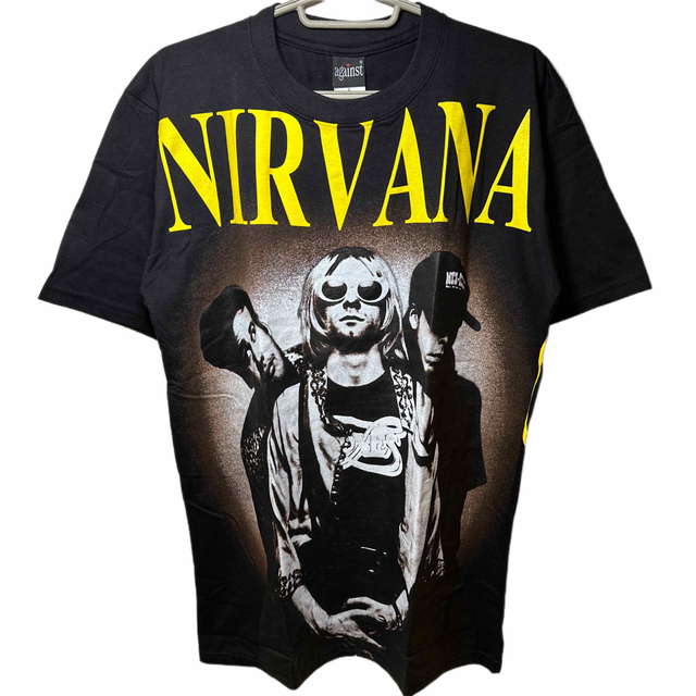 新品未使用　NIRVANA（ニルヴァーナ） 半袖 Tシャツ ブラック　Lサイズ