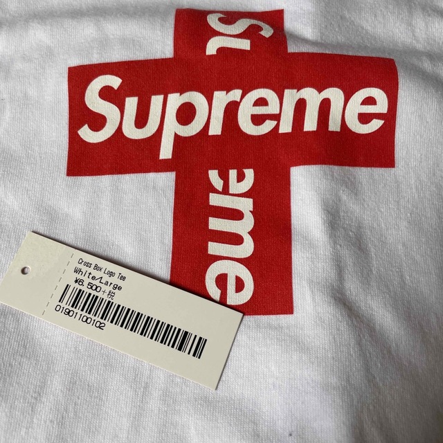 Supreme 20fw Cross Box Logo tシャツ