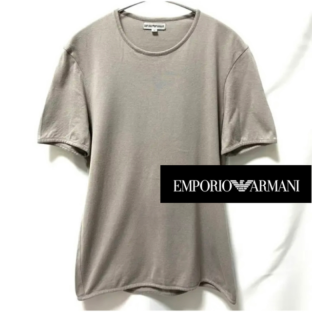 Emporio Armani(エンポリオアルマーニ)のEMPORIO ARMANI バックロゴプリントTシャツ 筋トレ男子にジャスト感 メンズのトップス(Tシャツ/カットソー(半袖/袖なし))の商品写真