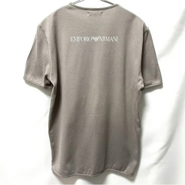 Emporio Armani(エンポリオアルマーニ)のEMPORIO ARMANI バックロゴプリントTシャツ 筋トレ男子にジャスト感 メンズのトップス(Tシャツ/カットソー(半袖/袖なし))の商品写真