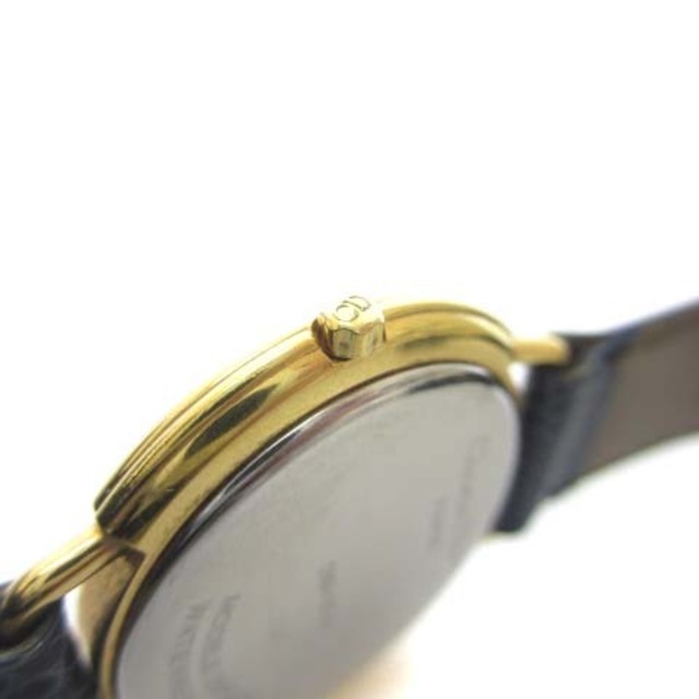 Christian Dior(クリスチャンディオール)のクリスチャンディオール D59-121-2 腕時計 アナログ クォーツ 金色 紺 レディースのファッション小物(腕時計)の商品写真
