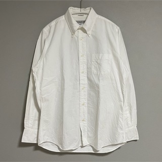 インディヴィジュアライズドシャツ(INDIVIDUALIZED SHIRTS)のインディビジュアライズドシャツ ボタンダウンOXシャツ 白 15-32(シャツ)