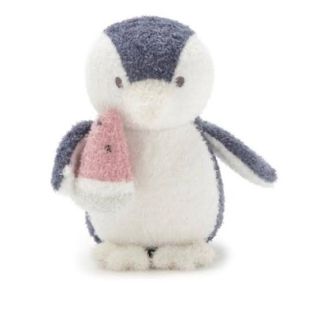 ジェラートピケ(gelato pique)の新品☆プレミア品！激レア ピンク ペンギン ガラガラ ベビー 新生児 くま ねこ(がらがら/ラトル)