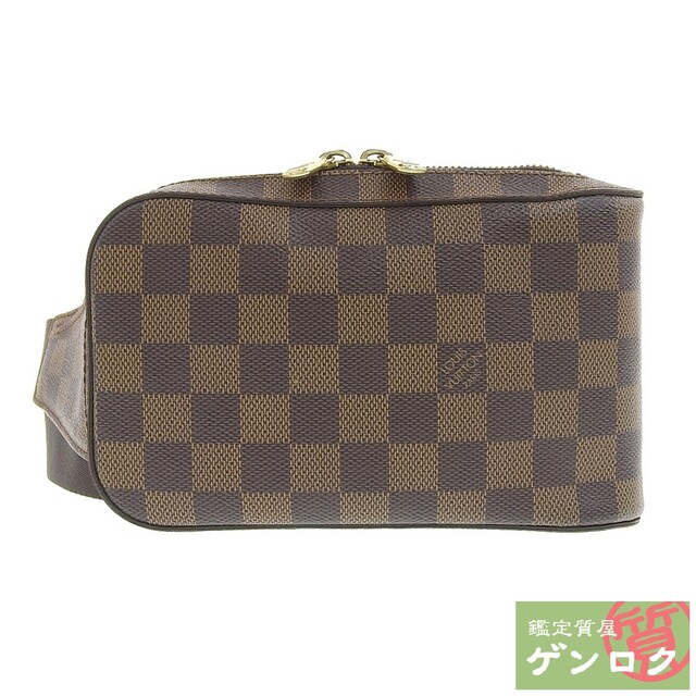 LOUIS VUITTON ルイ・ヴィトン ダミエ ジェロニモス ショルダーバッグ ボディバッグ ポーチ エベヌ N51994 CA1024 メンズ【質屋】