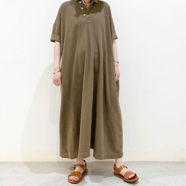 45R ジンバカノコのオーシャンドレス タグつき試着のみ美品 45R ジンバカノコのオーシャンドレス タグつき試着のみ美品