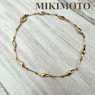 MIKIMOTO   ミキモト MIKIMOTO ブレスレット K ゴールドの通販｜ラクマ