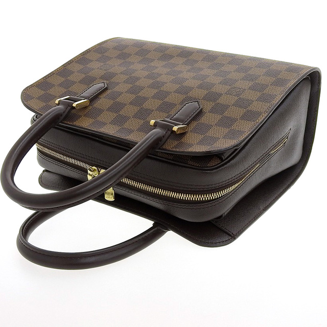 LOUIS VUITTON ルイ・ヴィトン ダミエ トリアナ ハンドバッグ エベヌ N51155 レディース【質屋】