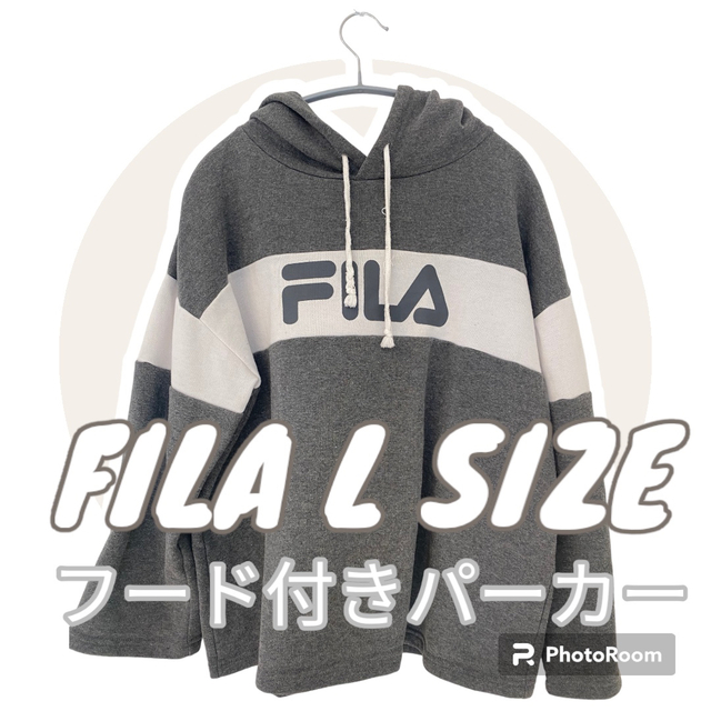 FILA(フィラ)の【６／７限定価格‼️】FILA (フィラ)フード付きパーカー ユニセックス レディースのトップス(パーカー)の商品写真