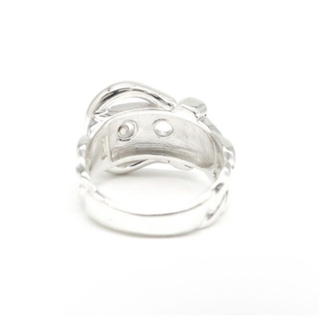 Hermes(エルメス)のエルメス  リング 指輪  ブックル セリエ リング   シルバー レディースのアクセサリー(リング(指輪))の商品写真