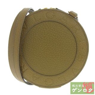 ブルガリ(BVLGARI)の【中古】BVLGARI ブルガリ ビーゼロワンヨーヨー ショルダーバッグ ポーチ 斜め掛け カーキ系 レザー レディース【質屋】(ショルダーバッグ)