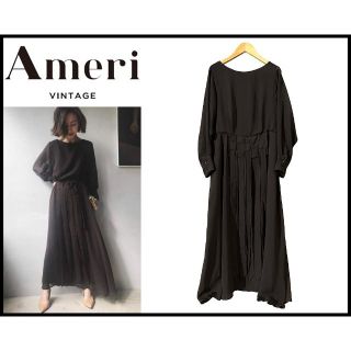 アメリヴィンテージ(Ameri VINTAGE)の専用　Ameri アメリ ヴィンテージ カーテン レディー ドレス ワンピース(ロングワンピース/マキシワンピース)