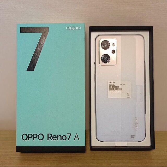 oppo reno 7A  ドリームブルー 新品