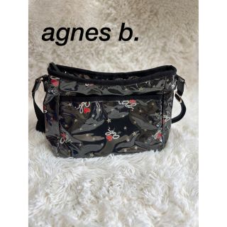 アニエスベー(agnes b.)のagnes b. ショルダーバッグ ハート ビニール バッグ(ショルダーバッグ)