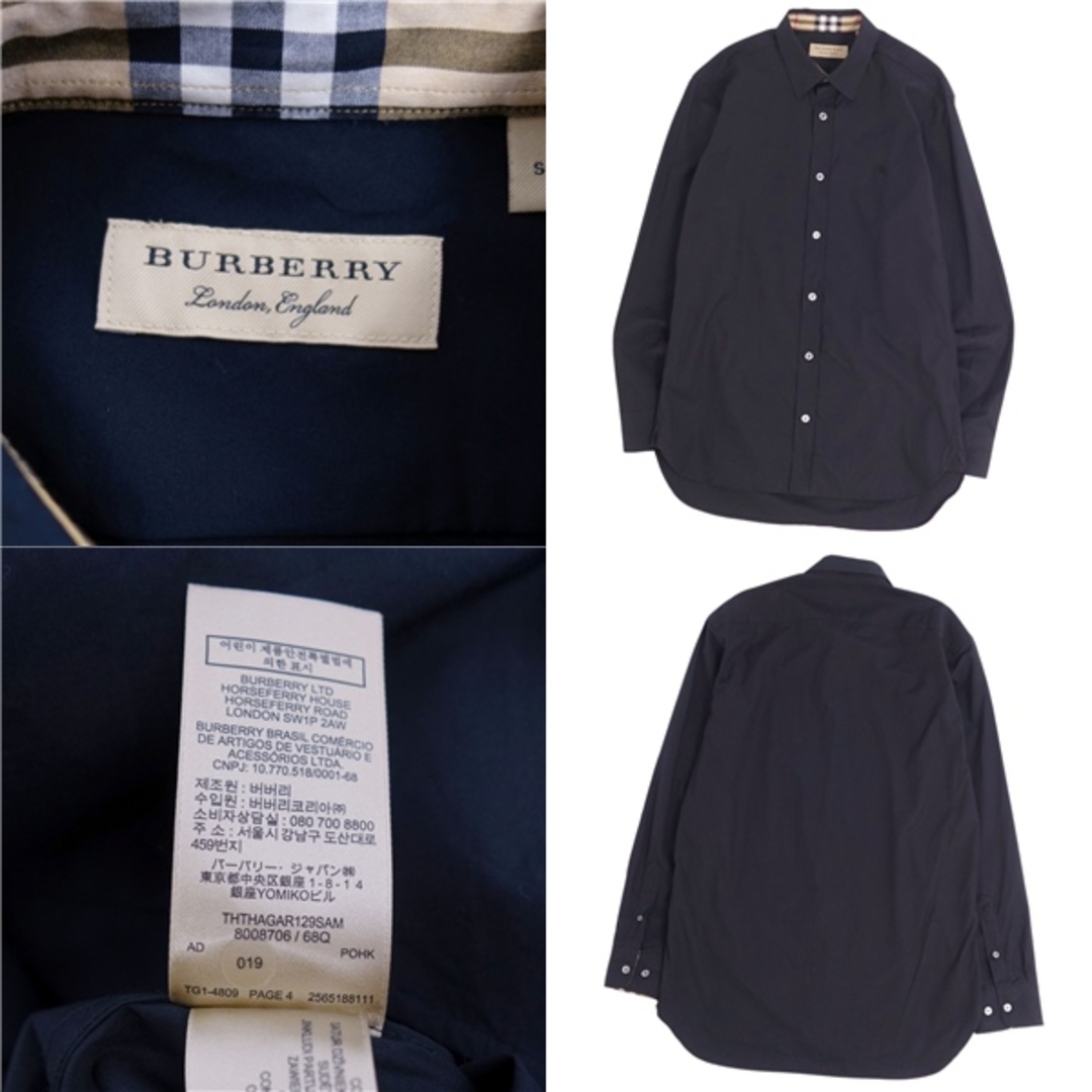 BURBERRY - 美品 バーバリー BURBERRY シャツ ロングスリーブ BURBERRY - 美品 バーバリー BURBERRY シャツ ロングスリーブ