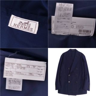 Hermes - 美品 エルメス HERMES ジャケット テーラードジャケット
