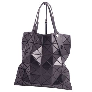 イッセイミヤケ(ISSEY MIYAKE)の美品 バオバオ イッセイミヤケ BAOBAO ISSEY MIYAKE バッグ トートバッグ ハンドバッグ 三角ピース 鞄 メッシュ メンズ レディース ブラック(トートバッグ)