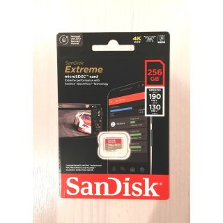 サンディスク(SanDisk)の高速版 マイクロSDカード 256GB サンディスク エクストリーム(その他)