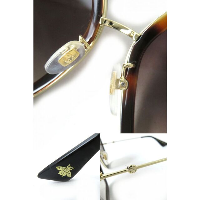Gucci - 極美△日本製 GUCCI グッチ GG0106S インターロッキングG・Bee