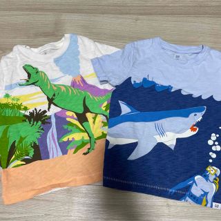 ベビーギャップ(babyGAP)の美品GAP★半袖Tシャツ2枚セット　100(Tシャツ/カットソー)