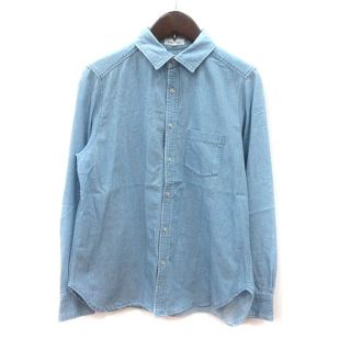 ロペピクニック(Rope' Picnic)のロペピクニック ROPE Picnic シャツ デニム 長袖 38 青 ブルー(シャツ/ブラウス(長袖/七分))