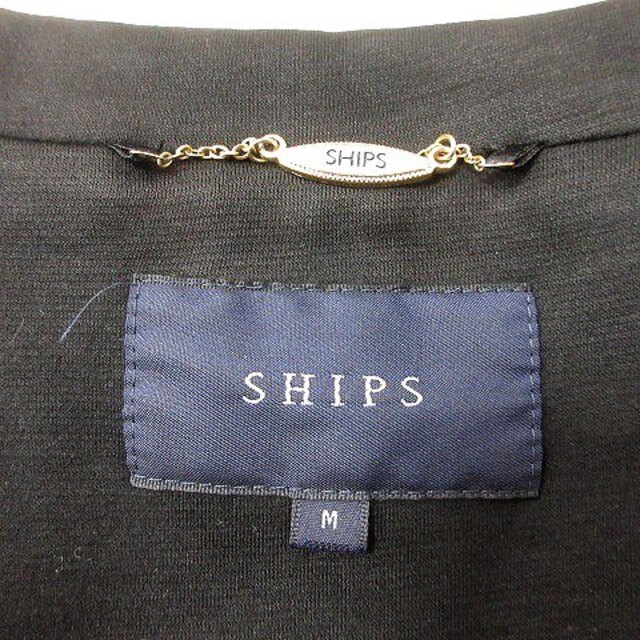 SHIPS(シップス)のシップス SHIPS テーラードジャケット M 黒 ブラック /MN レディースのジャケット/アウター(その他)の商品写真