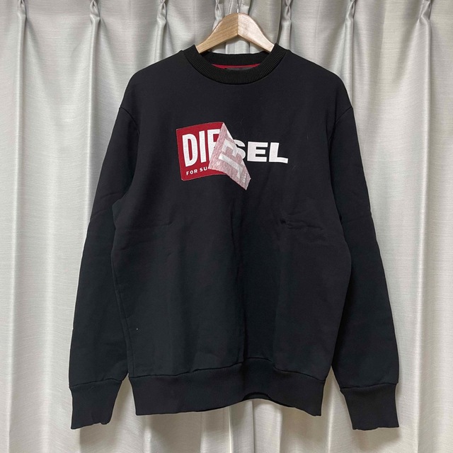 L/新品 DIESEL ディーゼル トレーナー スウェット SGIRKS3 白