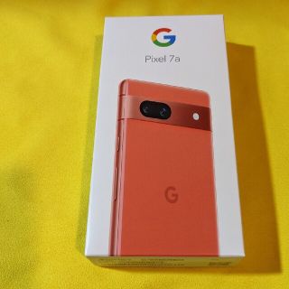 Google Pixel 7a Coral 128 GB 限定ケース＆クーポン付(スマートフォン本体)