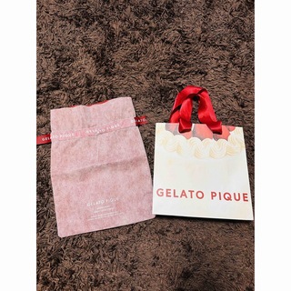 ジェラートピケ(gelato pique)のGelato Pique ショップ袋 + ポーチセット(ショップ袋)