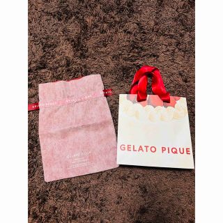 ジェラートピケ(gelato pique)のGelato Pique ショップ袋 + ポーチセット(ショップ袋)