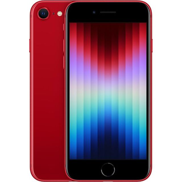 返品送料無料】 新品未開封 S10 赤 アイフォン 64GB SE3 iPhone SIM