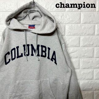 チャンピオン(Champion)のカレッジ★チャンピオンChampion プルオーバーパーカー デカロゴ 刺繍ロゴ(パーカー)